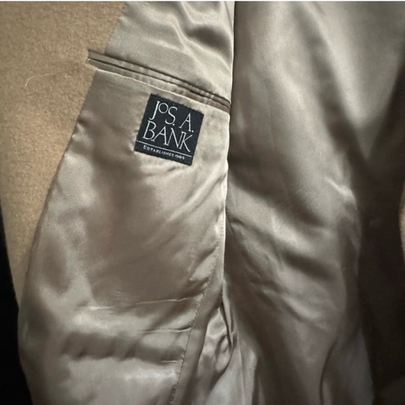 Jos. A Bank men’s 40S 100% camel hair beige blazer sport coat - Picture 3 of 7